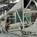 massive coil line is rated for 60” wide material x .250” thick (36” x .500”) at a hardness of up to 120 KSI